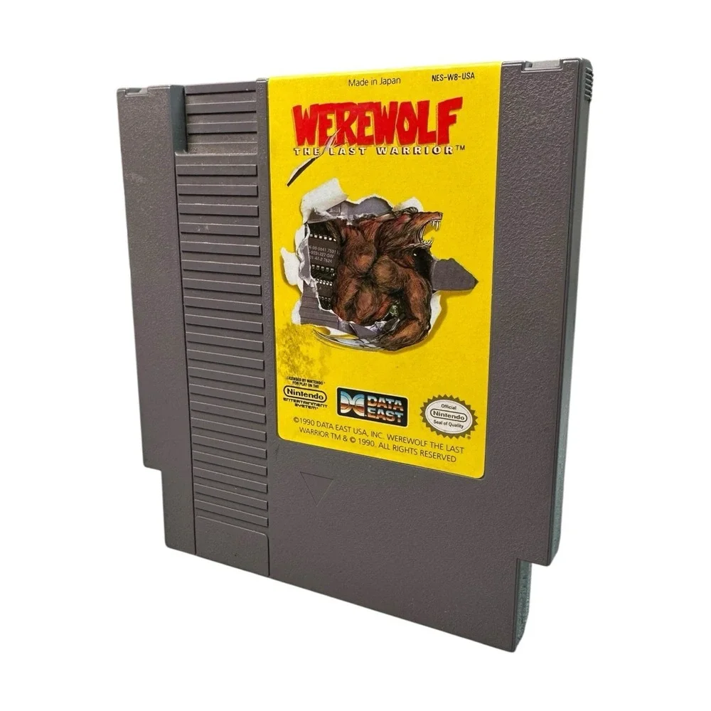 Werewolf The Last Warrior Cartridge Only Nintendo NES 1990 Tested Works